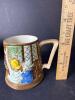Radford England Handpainted Pottery Mugs English Tavern-Style - 8