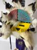 Sun Face 23" Tall Kachina Doll Signed by M. Yazzie - 2