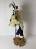 Sun Face 23" Tall Kachina Doll Signed by M. Yazzie - 3
