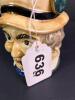 Japanese Majolica-Style Figural Teapot with Wicker Handle - 7