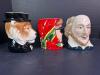 Trio of Small Ceramic Character Mugs - 4