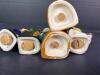Character Figural Assorted Miniature Toby Mugs - 5