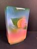 Hand Painted Ceramic Vase Signed by Artist "Judith Stiles"