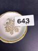 Limoges-Style Small Porcelain Dishes with Floral Motifs - 8