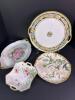 Vintage Small Nippon & Limoges Hand Painted Floral Porcelain Dishes
