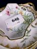 Vintage Small Nippon & Limoges Hand Painted Floral Porcelain Dishes - 12