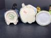 Miniature English and Continental Style Character Toby Jugs - 4