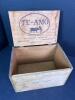Vintage Te-Amo Cigar Box With Empty Pyrgos Cigarette Boxes and Union Pacific Matchbooks - 7