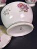 Porcelain Vanity Bottles and Powder Jar With Floral Decoration - 3