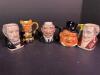 Miniature Character Toby Jugs and Creamers - 9