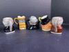 Miniature Character Toby Jugs and Creamers - 10