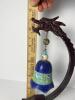 Cloisonn&eacute; Bell with Dragon Motif and Wooden Stand - 6