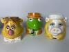 Muppet Character Mugs By Sigma Taste Setter and An Olive Oyl Mug - 4