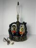 Figural Asian-Style Ceramic Table Lamp
