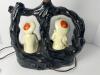 Figural Asian-Style Ceramic Table Lamp - 5