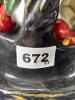 Figural Asian-Style Ceramic Table Lamp - 8