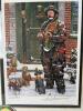 Framed Emmett Kelly Signature-Seal Edition Art Print - 2