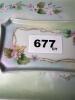 Limoges France Hand Painted Porcelain Trays and Plate - 11