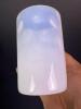 Opalescent White Polka Dot Glass Tumbler - 3