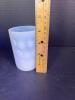 Opalescent White Polka Dot Glass Tumbler - 4
