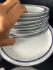 HUGE Set of Dansk White & Blue Dinnerware 70+ Pieces - 9
