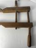Wooden Hand Screw Clamps by E. Bliss Mfg. Co. and W.M. Co. - 2