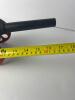 Cast Iron Cannon with Red Spoked Wheels - 6
