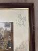Framed Print by Frank Paton with Equestrian Hunting Scene, 23" x 19" - 3