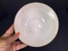 Hand Painted Porcelain Bowl With Floral And Berry Motif - 2