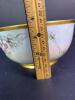Hand Painted Porcelain Bowl With Floral And Berry Motif - 6