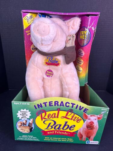 Interactive Real Live Babe and Friends Plush Toy by Equity Toys