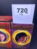 Two Lord of the Rings Fellowship of the Ring Glass Goblets - 7