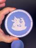 Small Wedgwood Blue Jasperware Round Lidded Trinket Box - 2