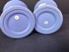 Pair of Wedgwood Blue Jasperware Vases in Neoclassical Style - 5