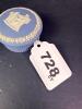 Wedgwood Blue Jasperware Trinket Box with Classical Relief - 6