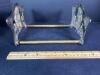 Brass Owl Art Nouveau-Style Expandable Book Rack - 2