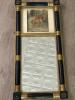 Federal-Style Reverse Painted Mirror with Equestrian Print