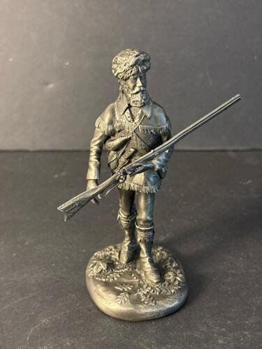 Franklin Mint Pewter Pathfinder Figurine 1974 with Box