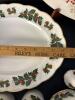 Rosina Yuletide Fine Bone China Christmas Dinnerware, 27 Piece - 10