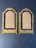 Pair of W.B. Mfg. Co. Embossed Gilt Picture Frames in Romantic Style - 3