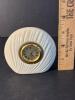 Lenox Quartz Shell-Shaped Porcelain Desk Clock - 7