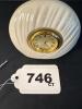 Lenox Quartz Shell-Shaped Porcelain Desk Clock - 8