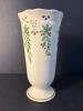 Lenox Holiday Porcelain Vase with Holly and Gold Trim