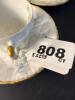 Assorted Antique Porcelain Demitasse Cups and Saucers, European Makers - 9