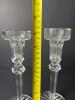Pair of Waterford Crystal Candlestick Holders - 9