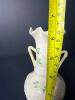Belleek Shamrock-Pattern Double-Handled Vase - 5