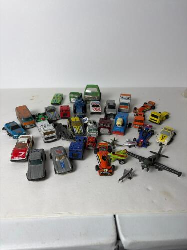 Assorted Die-Cast Vehicles and Aircraft, Mixed Brands