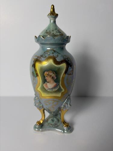 Royal Bonn Germany Art Nouveau-Style Porcelain Covered Urn