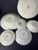 Mixed Lot of Red Transferware Bowls and Plates - 4