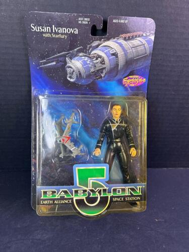 Babylon 5 Susan Ivanova with Starfury Previews Exclusive Figure